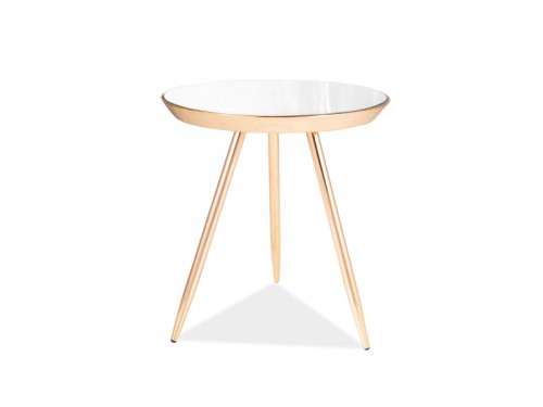 Стіл журнальний Bora C Signal Хром/Золотий